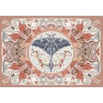 60cmx40cm - nappe de tarot arbre de vie, polymres, constellation, ination, autel, gril, fournitures ...