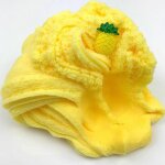 60ml fruit enfants slime jouet stress relief pte a modeler parfum fluffy boue argile gift purple