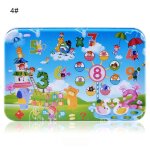 60pcs en bois police numros camion pompier bricolage puzzle enfants educatif toy 4#
