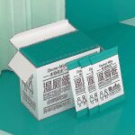 65 pieces / boite lingettes humides papier toilette humide sachets portables emballes individuellement ...