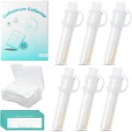 6pcs collecteur de colostrum, kit de collecte de colostrum, 6ml, colostrum collector en silicone etanche ...