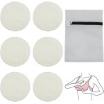 6pcs coussinet allaitement s coussin de soin en fibre de bambou coussinets d'allaitement en fibres de ...