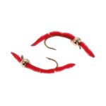 6x 5 pièces mouches rouges de pêche a la mouche - zhouweishop 6x 5 pièces mouches rouges de pêche a la mouche - zhouweishop