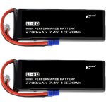 7, 4 v 2700 mah 20 wh 10 c batterie pour hubsan x4 h501s h501c h501a h501m quad accessoires drone batterie ...