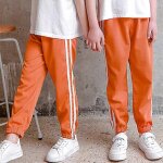 (7 - 8 ans - enfants - unisexe - orange) pantalon de survtement ray pour enfants garons filles