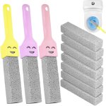 7 pièces brosse de nettoyage en pierre ponce, pierre ponce toilette nettoyage avec 3 poignées, pour toilette, ... 7 pièces brosse de nettoyage en pierre ponce, pierre ponce toilette nettoyage avec 3 poignées, pour toilette, ...
