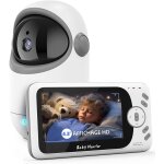 720p babyphone caméra, 4, 3 ecran ips moniteur bébé avec fonctions pan - tilt - zoom a distance, audio ... 720p babyphone caméra, 4, 3 ecran ips moniteur bébé avec fonctions pan - tilt - zoom a distance, audio ...