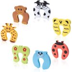 7pcs , bloque porte anti pincement prot�ge doigt bloque - portes et fen�tres enfant b�b� s�curit� protection ...