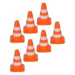 7pcs enfants délicat route cônes maternelle aides d'enseignement panneau de signalisation jouets 7pcs enfants délicat route cônes maternelle aides d'enseignement panneau de signalisation jouets