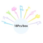 8 / 10 / 18pc fruits cure - dent dcoration de fte animaux dessin anim enfants collation gteau desserts ...