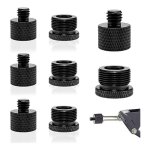 8 adaptateurs de pied de microphone, adaptateur de microphone 3 / 8 a 5 / 8 pour support de microphone ...