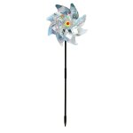 8 feuilles oiseau repulsif moulin a vent brillant argent moulinets oiseau dissuasion pour jardin fête ... 8 feuilles oiseau repulsif moulin a vent brillant argent moulinets oiseau dissuasion pour jardin fête ...