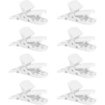 8 pcs attache t�tine, attaches sucette, attache sucette enfant, b�b� bavoir clips, pour b�b� bretelle ...