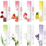 8 pcs huile cuticules ongles stylo pour r�parer les fissures et l'huile de cuticule s�che , mix taste ...