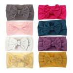 8 pices pour bbs nud papillon bandeaux a large bord modal respirant parasol multicolore enfants ...