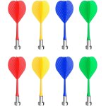 8 pièces fléchettes magnétiques sécurité remplacement fléchettes intérieur jeu cible accessoires 4 couleurs ... 8 pièces fléchettes magnétiques sécurité remplacement fléchettes intérieur jeu cible accessoires 4 couleurs ...