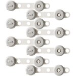 8 pices scurit enfant bloque - tiroir et placard, verrouillage ajustable pour tiroirs, armoires et ...