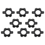 8 pices sries haltre barre ecrou anti - drapant verrou tournant colliers pinces a vis pour haltre ...