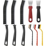 8pcs brosse nettoyage, brosse dure nettoyage des interstices, brosse nettoyage salle de bain pour joint ...