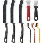 8pcs brosse nettoyage, brosse dure nettoyage des interstices, brosse nettoyage salle de bain pour joint ...