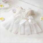 (9 - 12 mois - enfants - femme - blanc) robe tutu pour fte d'anniversaire de fille en bas age, robe ...