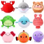 9 animaux marins en peluche en vrac 8 cm animaux d'océan en peluche mignons jouets de créatures de mer ... 9 animaux marins en peluche en vrac 8 cm animaux d'océan en peluche mignons jouets de créatures de mer ...