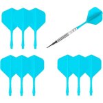 9 pieces fl�chettes et ailettes en une seule pi�ce accessoire de fl�chettes