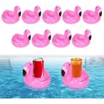 9 pices, porte - gobelets gonflables, flamingo porte - boissons flottant pour bouteille de bire, coupe ...