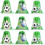 9 pices sacs a cordon football, sacs a dos football pour fte d'anniversaire, cadeaux pour enfants garons ...