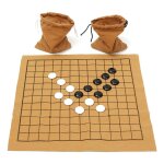 90pcs go bang chess game set suede leather sheet board jouet educatif pour enfants
