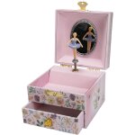 92071 bote a bijoux ballerine avec tiroir pour fille - bote a bijoux musicale - figurine rotative et ...