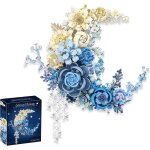 934 pièces fleurs kit bouquet de fleurs avec des fleurs et roses artificielles blocs de construction ... 934 pièces fleurs kit bouquet de fleurs avec des fleurs et roses artificielles blocs de construction ...
