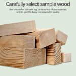 9x ustensiles de cuisine r�alistes, cuill�res et pinces en bois, pot en bois, plat pour tout - petit, ...