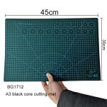 A3 noyau noir bg1712 - 1 pices tapis de coupe en pvc coussin patchwork coupe coussin a3 patchwork outils ...