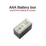 Aaa - battery - box - moteur technic series 8883 8881 8882 train tlcommande botier de batterie interrupteur ...