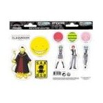 Abystyle - assassination classroom - stickers - 16x11cm / 2 planches - koro