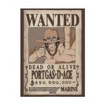 Abystyle gbeye - one piece poster wanted ace (52x38cm)