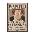 Abystyle gbeye - one piece poster wanted shanks (52x38cm)