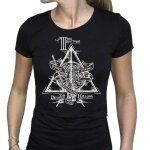 Abystyle harry potter - reliques de la mort - t - shirt - femme - (l) Abystyle harry potter - reliques de la mort - t - shirt - femme - (l)