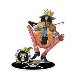 Abystyle one piece anime brook 10, 2 cm acryl� support en acrylique mod�le figure anime manga accessoires ...