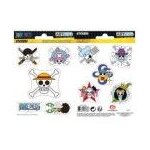 Abystyle - one piece - stickers - 16x11cm / 2 planches - skulls equipage luffy x5
