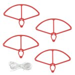 Convient aux accessoires bll dji phantom4 bague anti - collision a dgagement rapide housse de protection ...