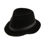 Accessoires de chapeau pour figurine 12 '', echelle 1 / 6, noir, corps