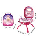 Accessoires de cheveux pour filles, jouets de maquillage, commode de simulation, jouets de maison de ...