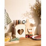 Accessoires de cuisine pour enfants¿ensemble d'ustensiles de cuisine moka avec porte - couteaux, jouet ... Accessoires de cuisine pour enfants¿ensemble d'ustensiles de cuisine moka avec porte - couteaux, jouet ...