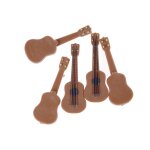 Accessoires de guitare miniatures pour maison de poupée, 1 pièce, instrument de bricolage, cadeau pour ... Accessoires de guitare miniatures pour maison de poupée, 1 pièce, instrument de bricolage, cadeau pour ...