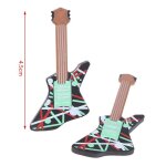 Accessoires de guitare miniature pour maison de poupée, 2 pièces, pièce d'instruments miniatures pour ... Accessoires de guitare miniature pour maison de poupée, 2 pièces, pièce d'instruments miniatures pour ...