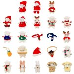 Accessoires de jouets en peluche doux, vêtements de poupée de 17cm, cadeau d'anniversaire créatif pour ... Accessoires de jouets en peluche doux, vêtements de poupée de 17cm, cadeau d'anniversaire créatif pour ...