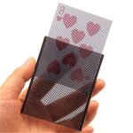 Accessoires magiques en gros plan, 1 pice, montre l'change de cartes a jouer sous vide, tour de magie ...
