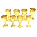 Accessoires pour maison de poupe, gobelet miniature, verres a vin, champagne, echelle 1:12, 8 pices ...